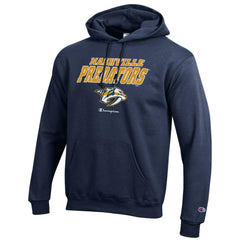 Nashville Predators Champion Eco Powerblend Pullover Hoodie - Navy - NHL 201078117