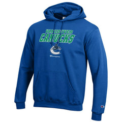 Vancouver Canucks Champion Eco Powerblend Pullover Hoodie - Royal - NHL 201078129