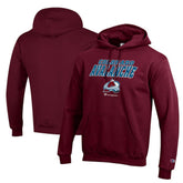 Colorado Avalanche Champion Eco Powerblend Pullover Hoodie - Burgundy - NHL 201078137