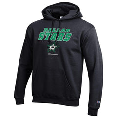 Dallas Stars Champion Eco Powerblend Pullover Hoodie - Black - NHL 201078140
