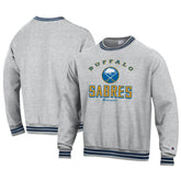 Buffalo Sabres Champion Reverse Weave Yarn Dye Pullover Sweatshirt - Heather Gray - NHL 201078166