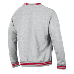 Detroit Red Wings Champion Reverse Weave Yarn Dye Pullover Sweatshirt - Heather Gray - NHL 201078169