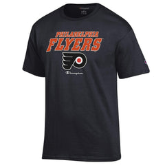 Philadelphia Flyers Champion Jersey T-Shirt - Black - NHL 201078184