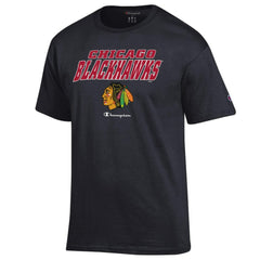 Chicago Blackhawks Champion Jersey T-Shirt - Black - NHL 201078202