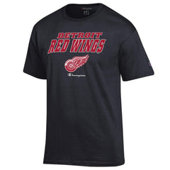 Detroit Red Wings Champion Jersey T-Shirt - Black - NHL 201078206