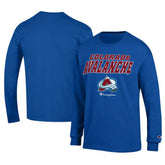 Colorado Avalanche Champion Long-Sleeve Jersey T-Shirt - Royal - NHL 201078217