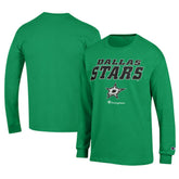 Dallas Stars Champion Long-Sleeve Jersey T-Shirt - Kelly Green - NHL 201078219