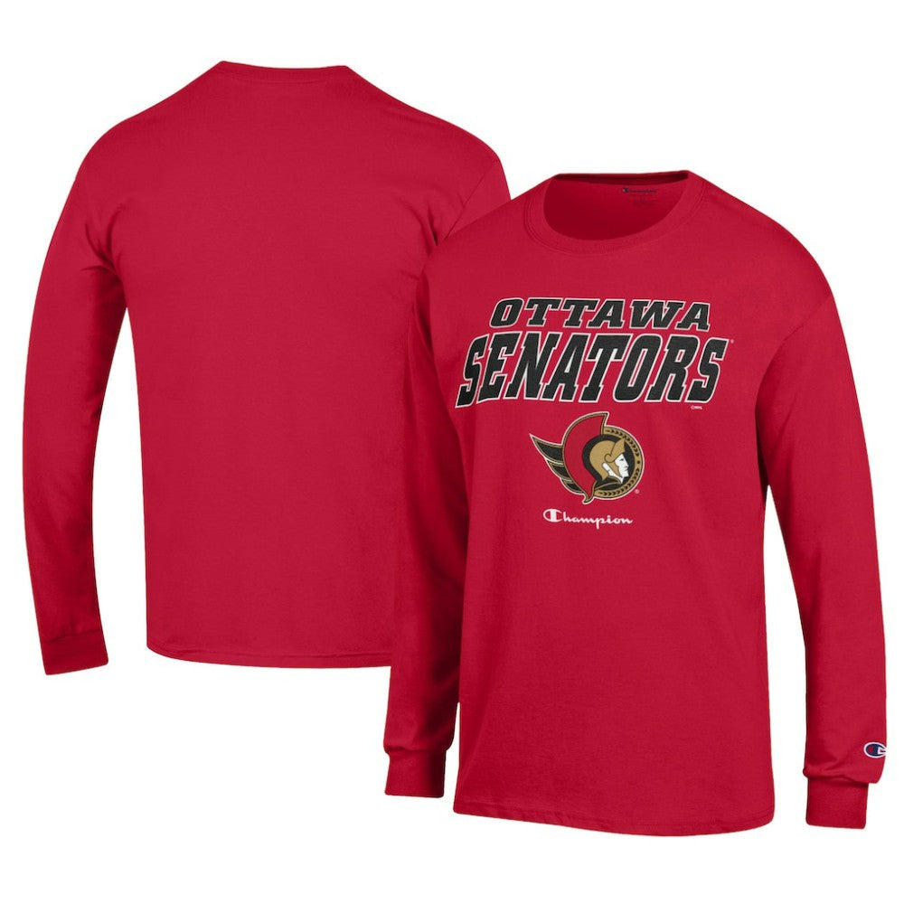 Ottawa Senators Champion Long-Sleeve Jersey T-Shirt - Red - NHL 201078233