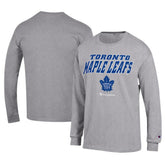 Toronto Maple Leafs Champion Long-Sleeve Jersey T-Shirt - Gray - NHL 201078236