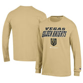 Vegas Golden Knights Champion Long-Sleeve Jersey T-Shirt - Yellow - NHL 201078237