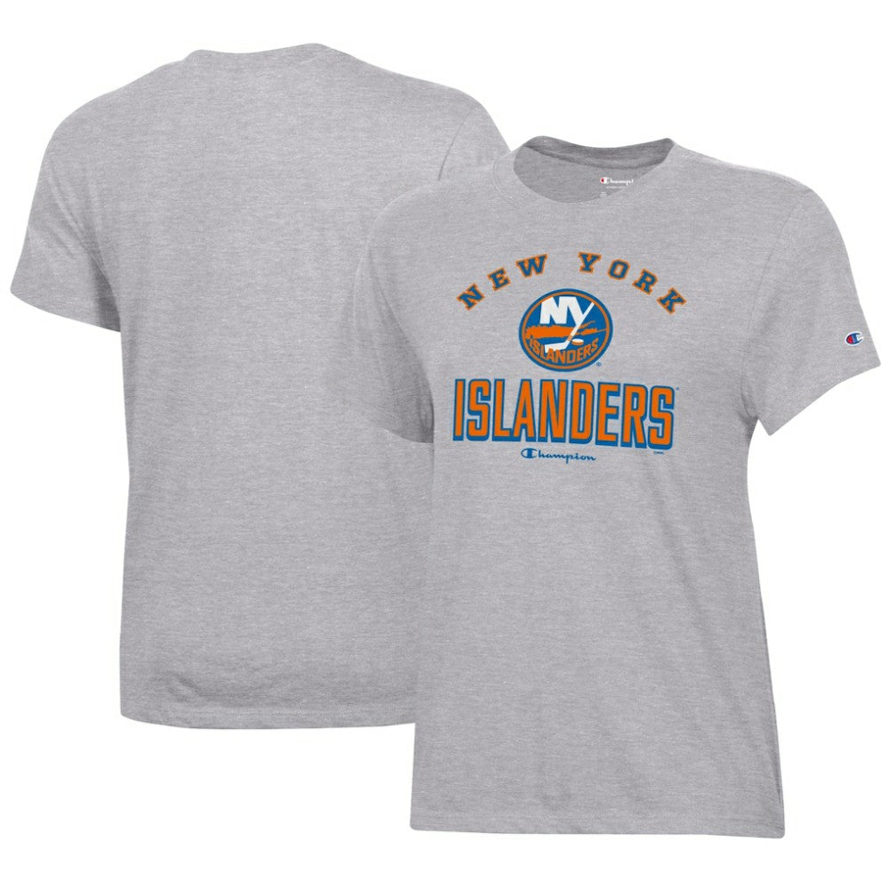 New York Islanders Champion Women's Core T-Shirt - Heather Gray - NHL 201078244