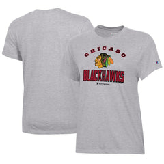 Chicago Blackhawks Champion Women's Core T-Shirt - Heather Gray - NHL 201078261
