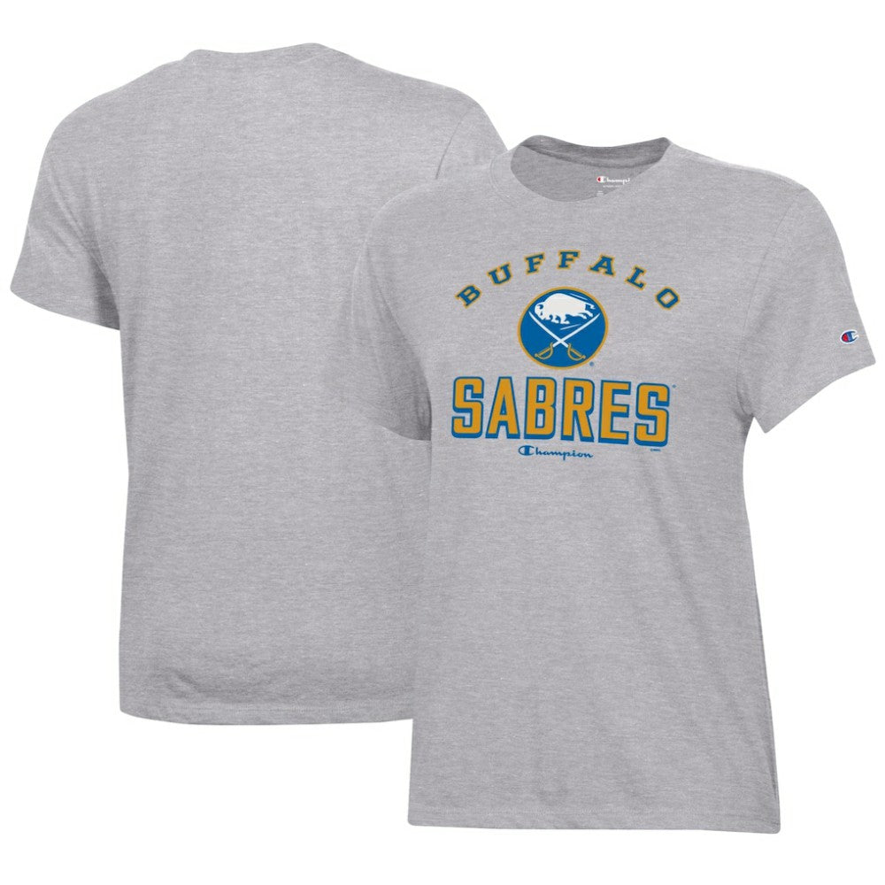 Buffalo Sabres Champion Women's Core T-Shirt - Heather Gray - NHL 201078265