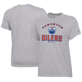Edmonton Oilers Champion Women's Core T-Shirt - Heather Gray - NHL 201078269