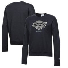 Los Angeles Kings Champion Women's Powerblend Pullover Sweatshirt - Black - NHL 201078320