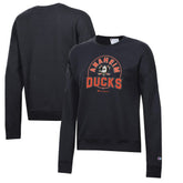 Anaheim Ducks Champion Women's Powerblend Pullover Sweatshirt - Black - NHL 201078326