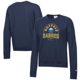 Buffalo Sabres Champion Women's Powerblend Pullover Sweatshirt - Navy - NHL 201078331