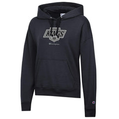 Los Angeles Kings Champion Women's Powerblend Fleece Pullover Hoodie - Black - NHL 201078338