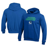 Vancouver Canucks Champion Youth Eco Powerblend Pullover Hoodie - Royal - NHL 201078380