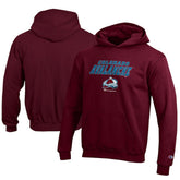 Colorado Avalanche Champion Youth Eco Powerblend Pullover Hoodie - Burgundy - NHL 201078384