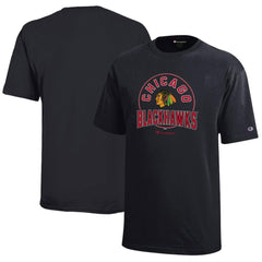 Chicago Blackhawks Champion Youth Jersey T-Shirt - Black - NHL 201078409