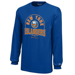 New York Islanders Champion Youth Long-Sleeve Jersey T-Shirt - Royal - NHL 201078432