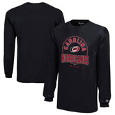 Carolina Hurricanes Champion Youth Long-Sleeve Jersey T-Shirt - Black - NHL 201078445
