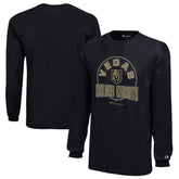Vegas Golden Knights Champion Youth Long-Sleeve Jersey T-Shirt - Black - NHL 201078446