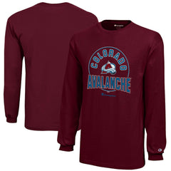 Colorado Avalanche Champion Youth Long-Sleeve Jersey T-Shirt - Burgundy - NHL 201078456