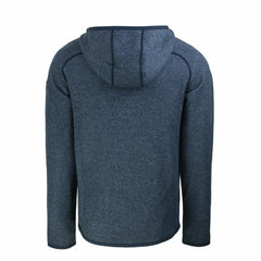 Houston Texans Cutter & Buck Americana Mainsail Full-Zip Hooded Jacket Heather Navy