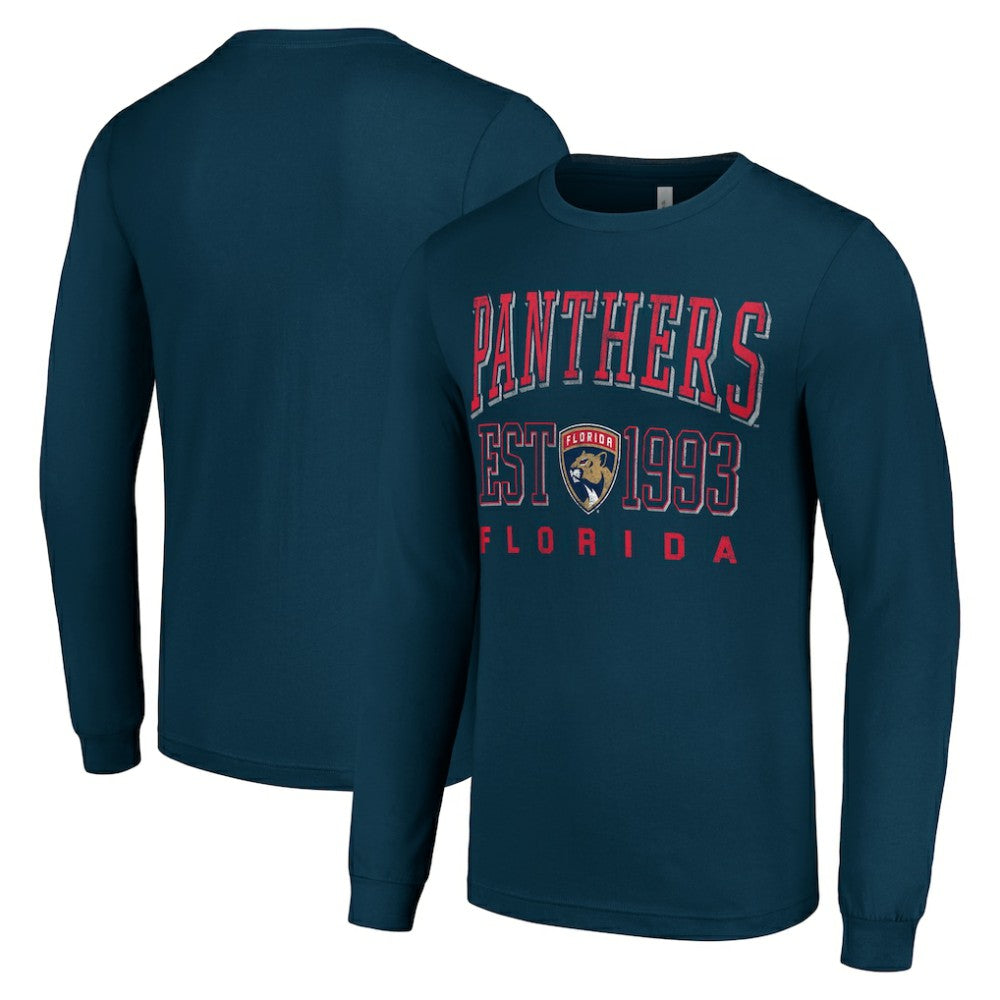 Florida Panthers Starter Logo Graphic Long Sleeve T-Shirt - Navy - NHL 201083271