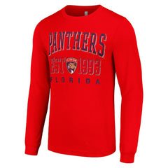 Florida Panthers Starter Logo Graphic Long Sleeve T-Shirt - Red - NHL 201083277