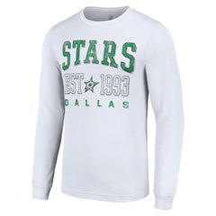 Dallas Stars Starter Logo Graphic Long Sleeve T-Shirt - White - NHL 201083281