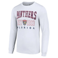 Florida Panthers Starter Logo Graphic Long Sleeve T-Shirt - White - NHL 201083282