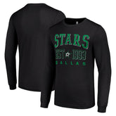 Dallas Stars Starter Logo Graphic Long Sleeve T-Shirt - Black - NHL 201083292