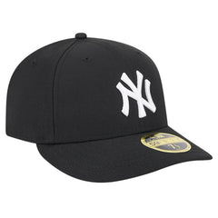 New York Yankees New Era Low Profile 59FIFTY Fitted Hat - Black - New Era Lifestyle
