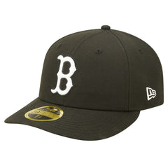Boston Red Sox New Era Low Profile 59FIFTY Fitted Hat - Black - New Era Online