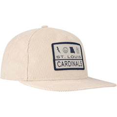 St. Louis Cardinals New Era Summer Essential Golfer Snapback Hat - Khaki - New Era Discount