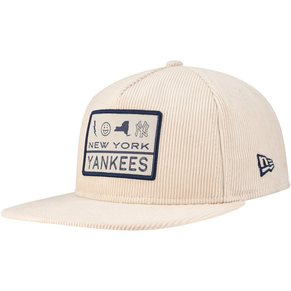 New York Yankees New Era Summer Essential Golfer Snapback Hat - Khaki - New Era Lifestyle