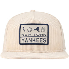 New York Yankees New Era Summer Essential Golfer Snapback Hat - Khaki - New Era Lifestyle