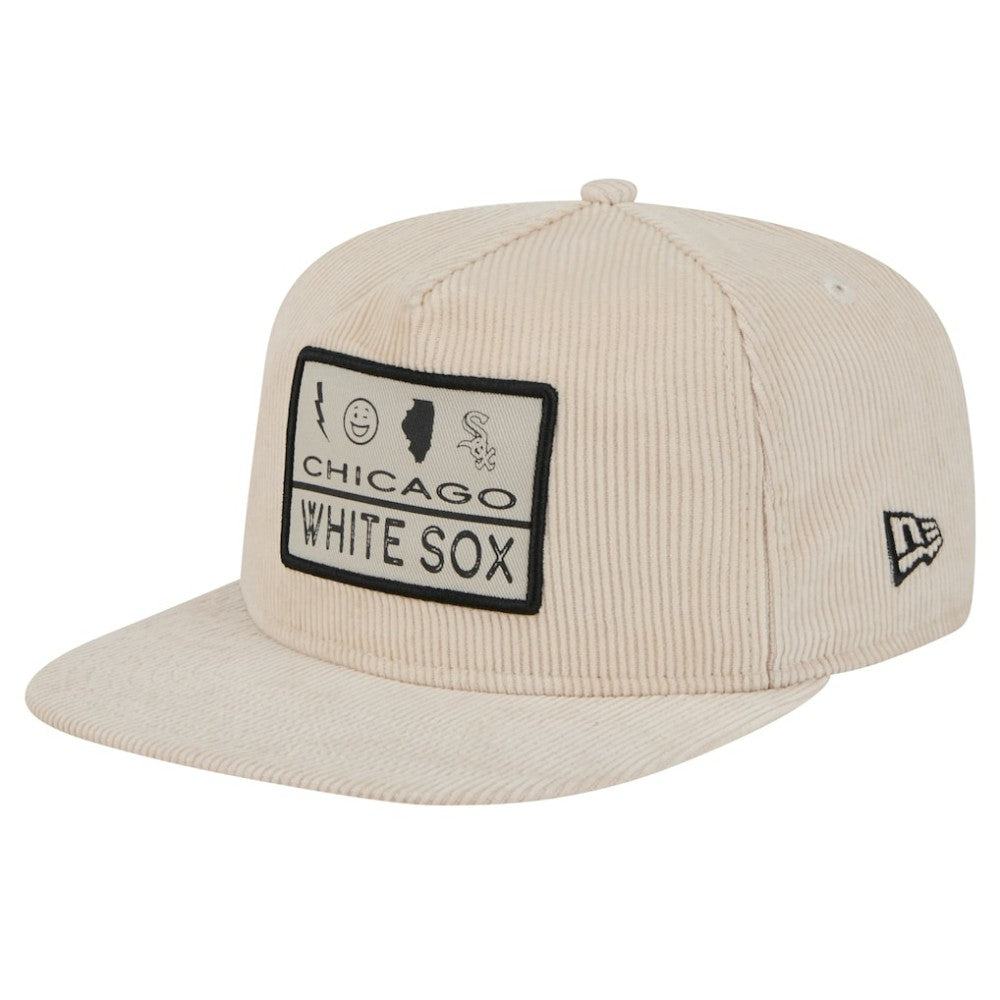 Chicago White Sox New Era Summer Essential Golfer Snapback Hat - Khaki - New Era Lifestyle