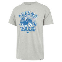 47 brand Detroit Lions '47 Regional Franklin T-Shirt Gray