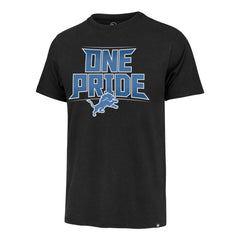 47 brand Detroit Lions '47 Regional Franklin T-Shirt Black