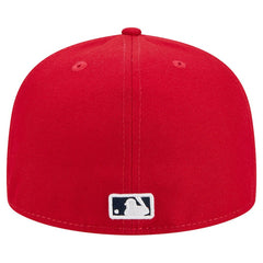 Washington Nationals New Era Script Sided 59FIFTY Fitted Hat - Red - New Era Lifestyle