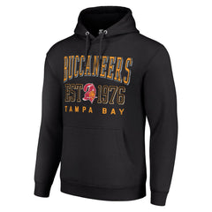 Tampa Bay Buccaneers Starter Unisex Throwback Logo Pullover Hoodie Black