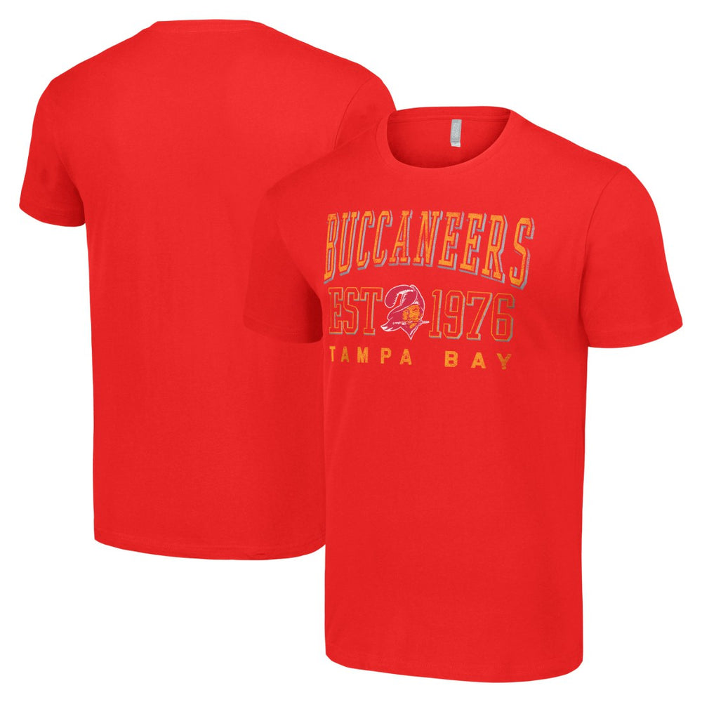 Tampa Bay Buccaneers Starter Throwback Logo T-Shirt Red
