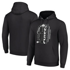 Kansas City Chiefs Starter Unisex Half Helmet Logo Pullover Hoodie Black