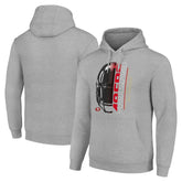 San Francisco 49ers Starter Unisex Half Helmet Logo Pullover Hoodie Heather Gray