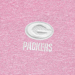 Green Bay Packers Antigua Hunk Quarter-Zip Pullover Top Pink