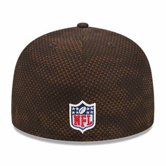 Cleveland Browns New Era 2024 Sideline 59FIFTY Fitted Hat Brown